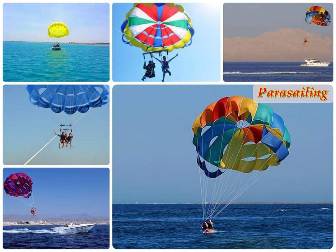 Parasailing w Hurghadzie