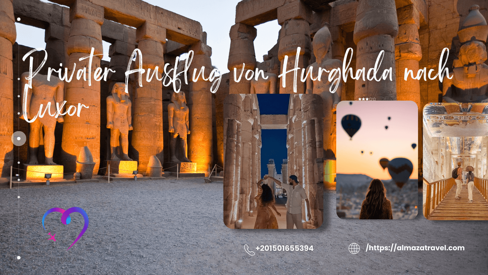 Privater Ausflug von Hurghada nach Luxor